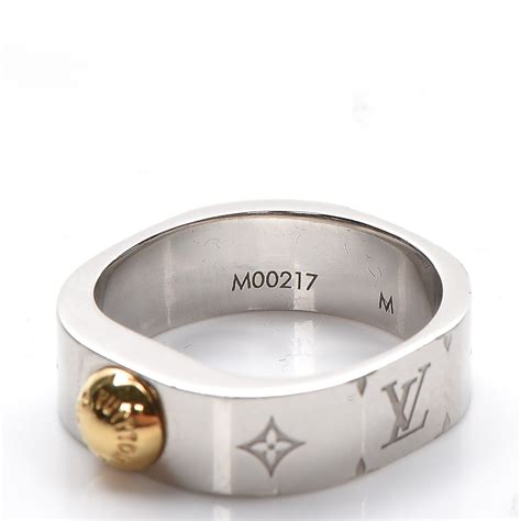 louis vuitton nano ring|louis vuitton nanogram ring silver.